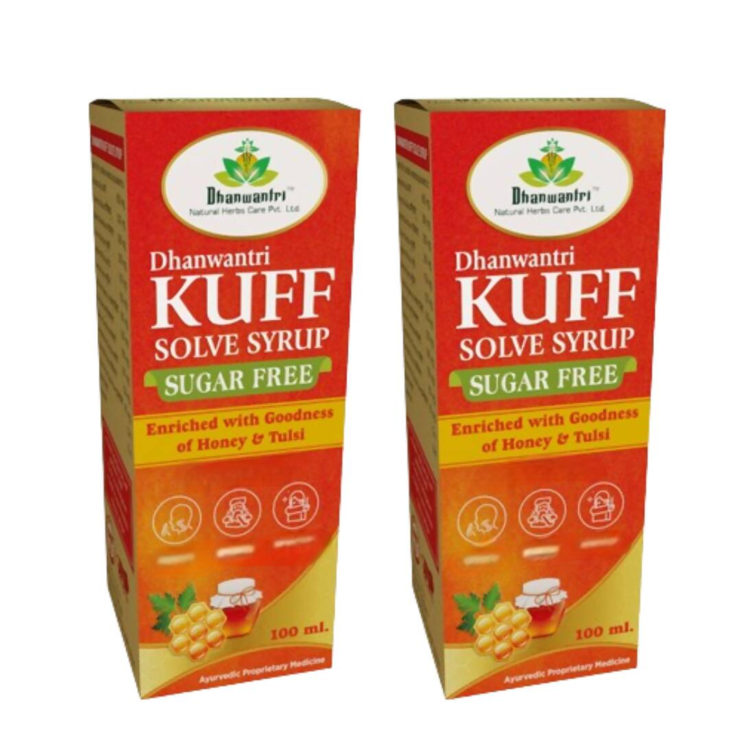 Dhanwantri Kuff Solve Syrup (Sugar Free)