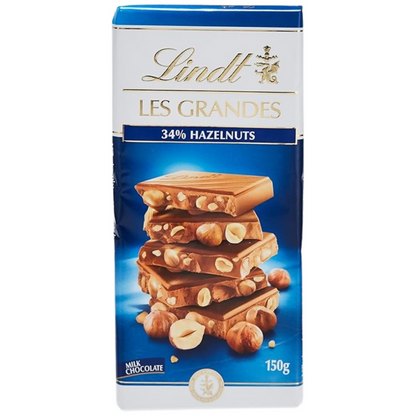 Lindt Grand Milk Chocolate, Hazel Nut