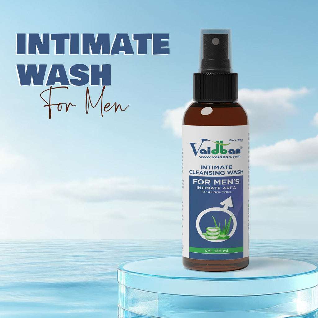 Vaidban Intimate Cleansing Wash for Men - 120 ml