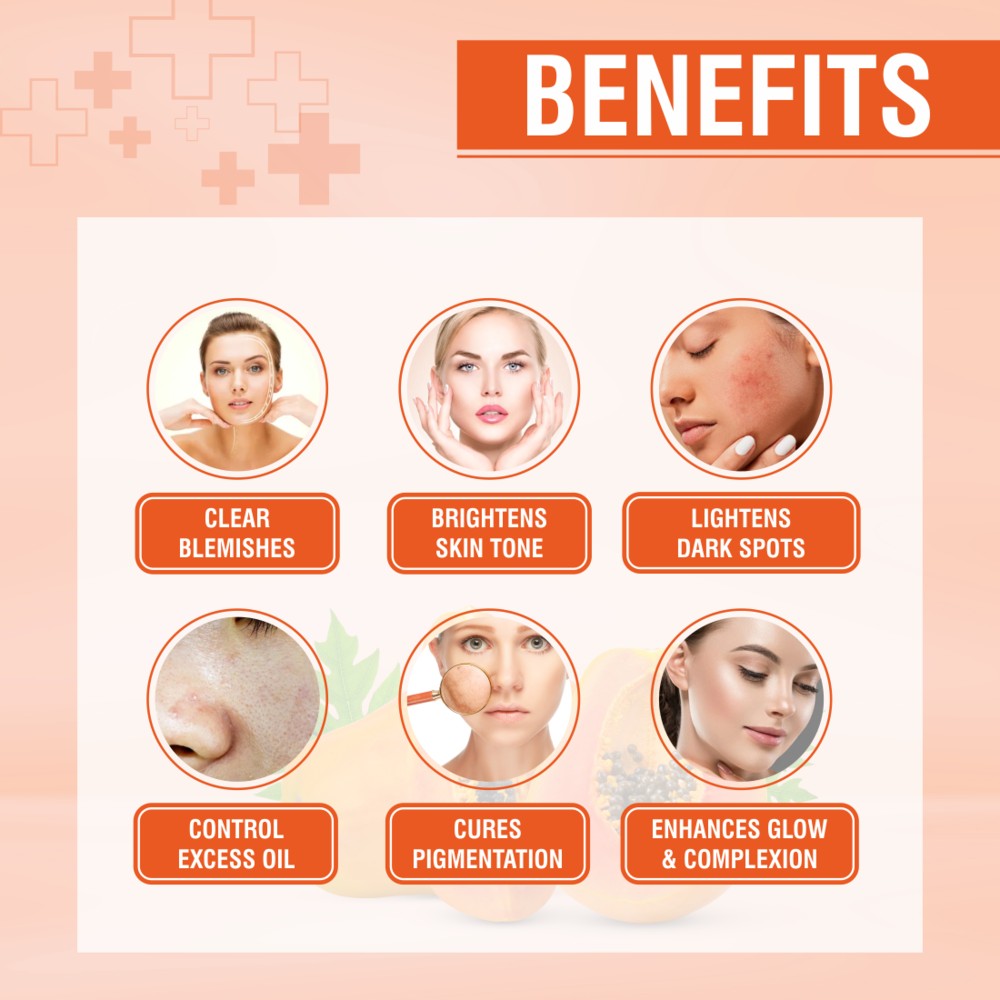 Nuerma Science Papaya Foaming Face Wash | Brightens Skin Tone & Clears Blemishes