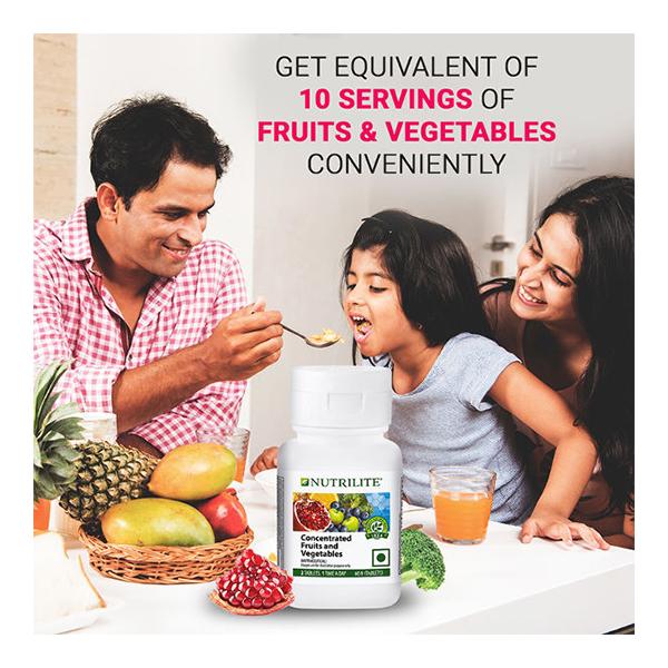Nutrilite Concentrated Fruits And Vegetables(60N Tablets)