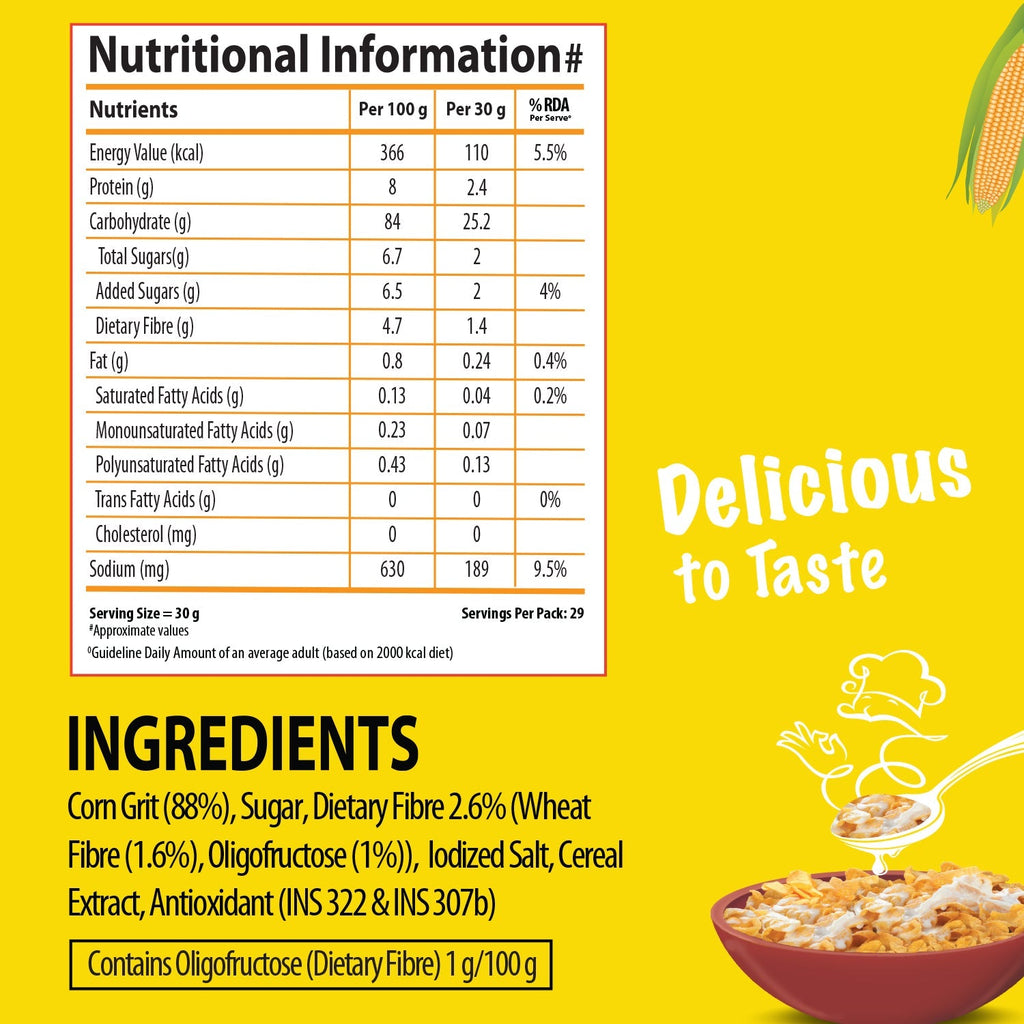 Bagrry's Corn Flakes Plus - Original and Healthier