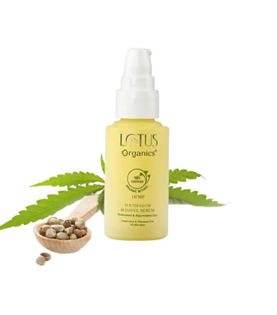 Lotus Organics+ Hemp Youth Glow Blissful Serum