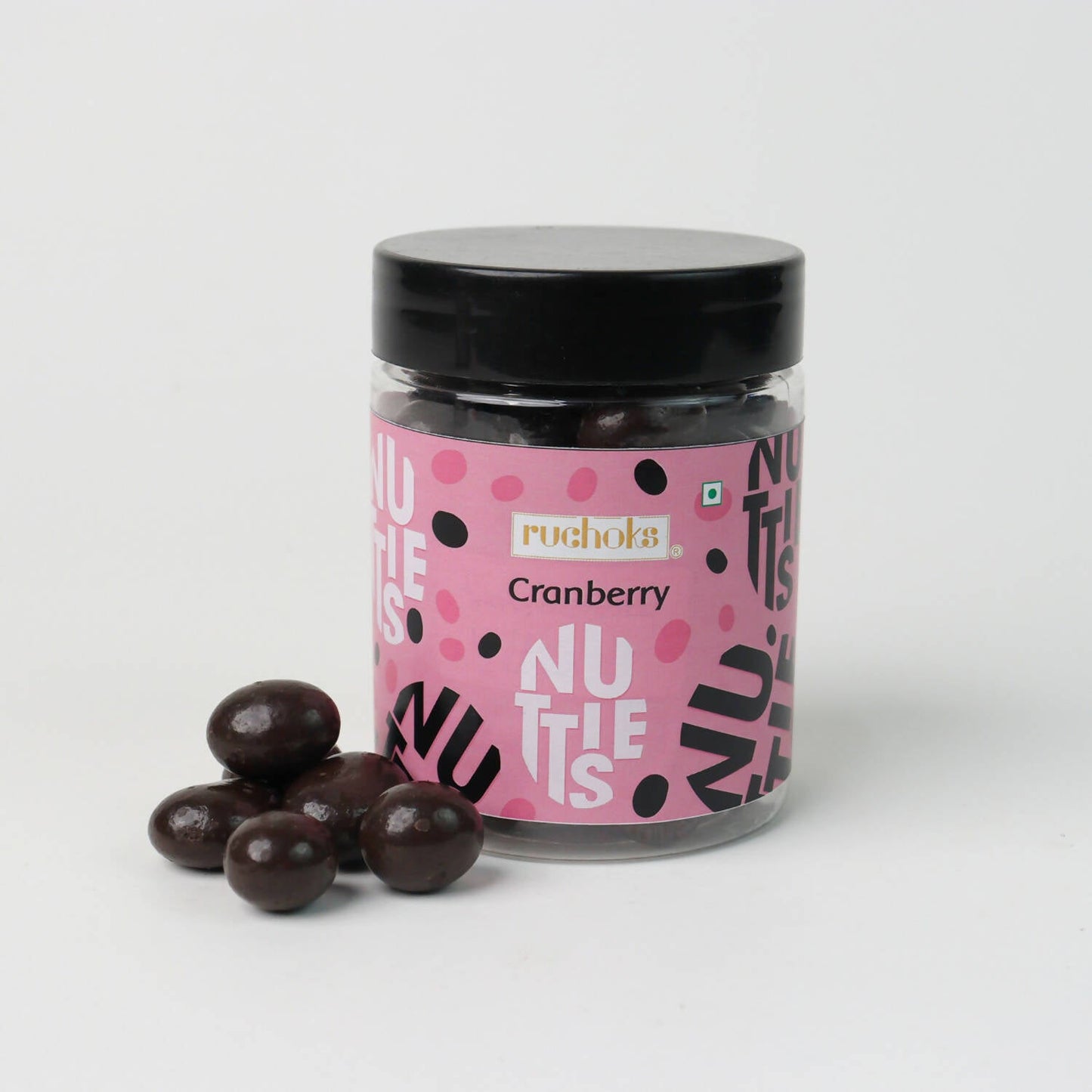 Dibha Ruchoks - Cranberry Dragees Chocolate Coated