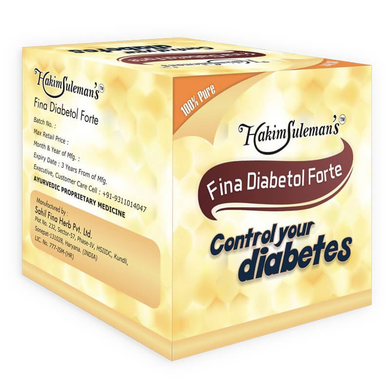 Hakim Suleman's Fina Diabetol Forte Capsules - 60 Capsules