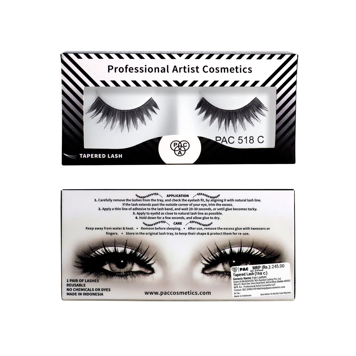 PAC Studio Tapered Lash - 518 C