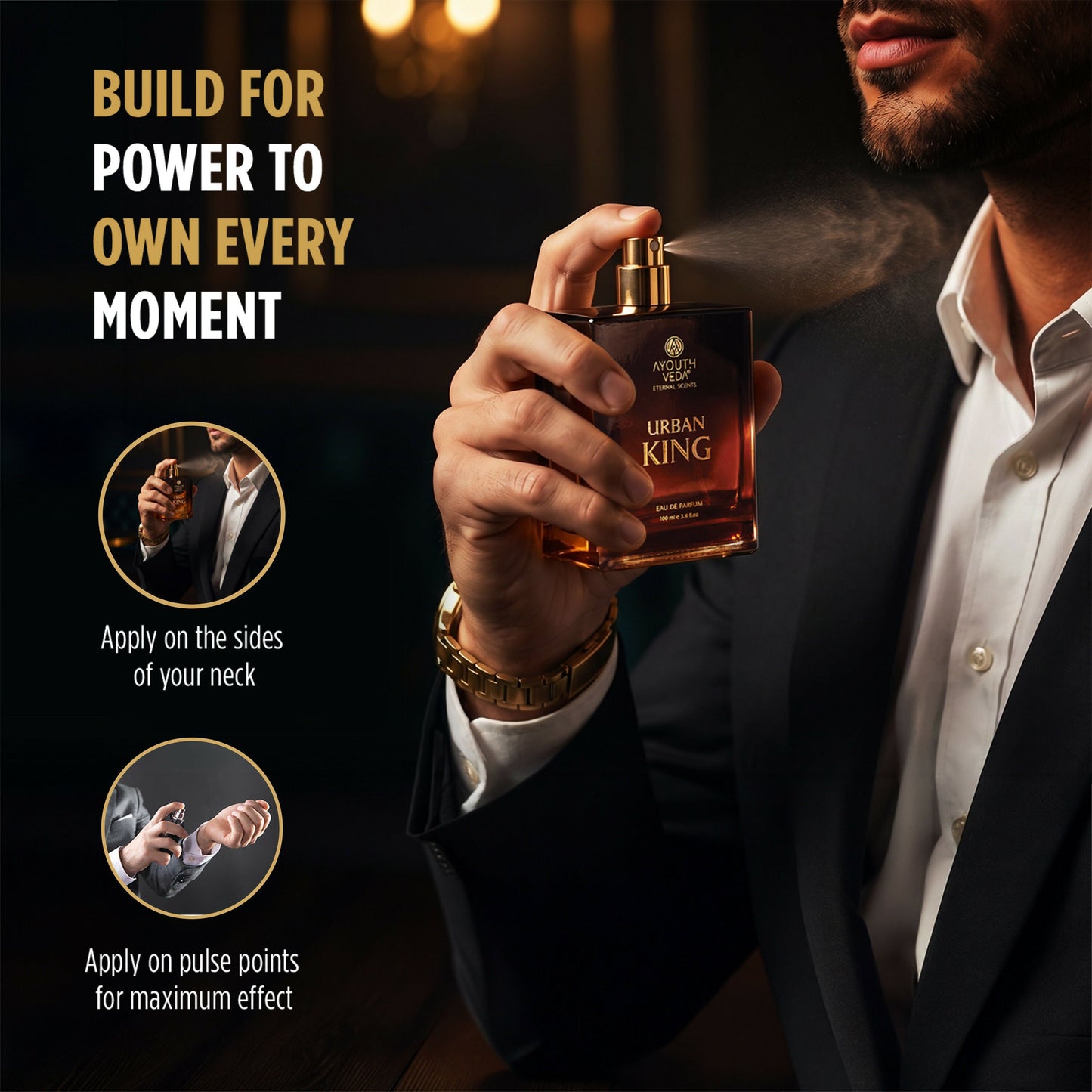 Ayouthveda Urban King Eau De Parfum for Men