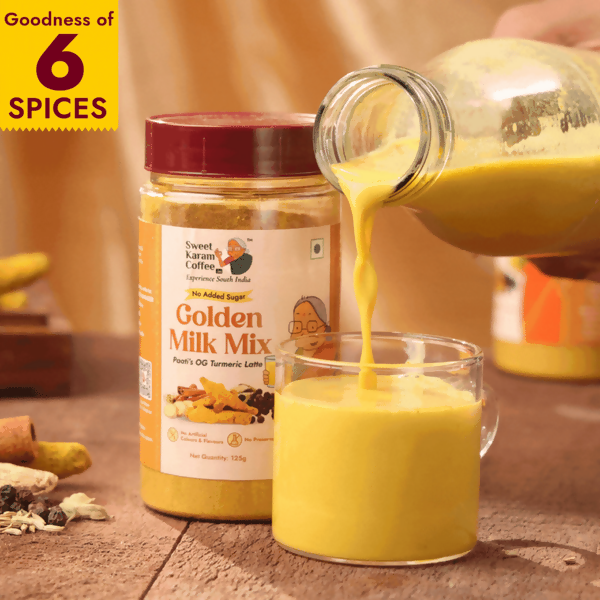 Sweet Karam Coffee Paati's Golden (Turmeric) Milk Mix