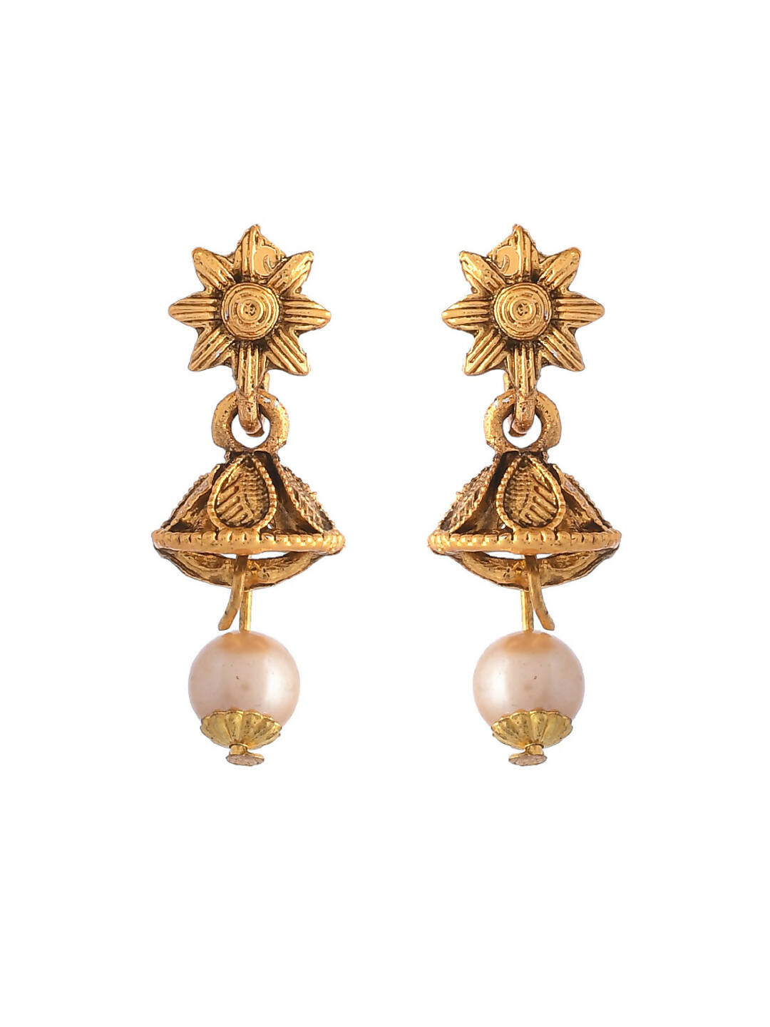 VOJ Women Gold Color stainless steel Jewellery Set