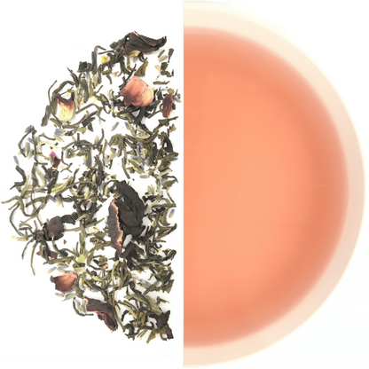 Tassyam Organics Lavender Hibiscus Green Tea