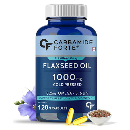 Carbamide Forte Flaxseed Oil Omega 3 6 9 Capsules