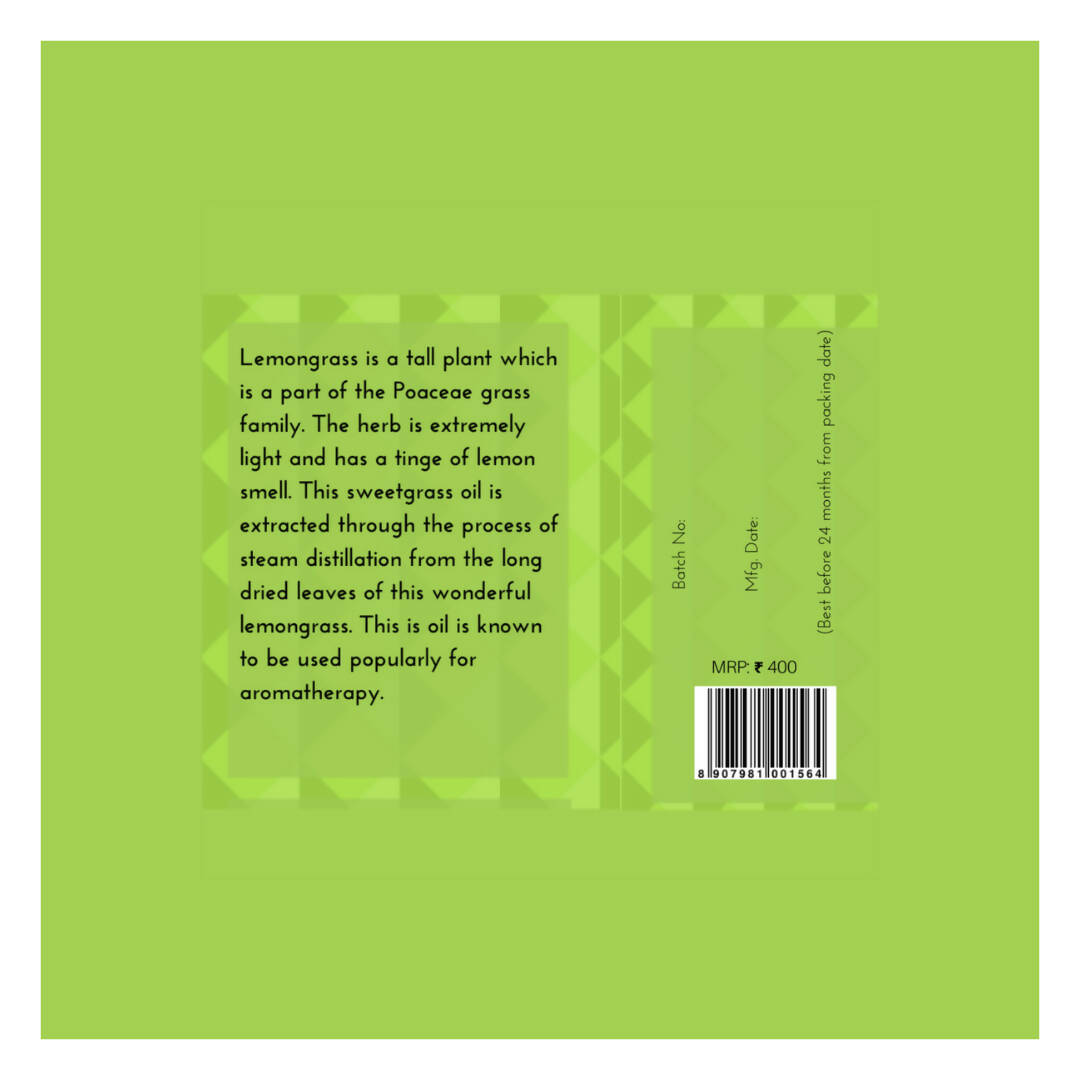 Oilcure Lemon Grass Oil