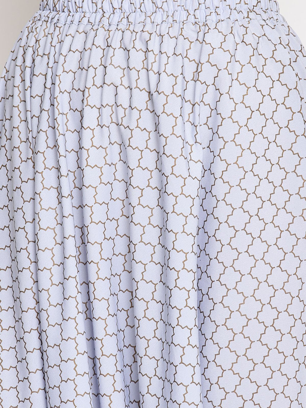 Ahalyaa Crepe Printed Top With Harem Pant