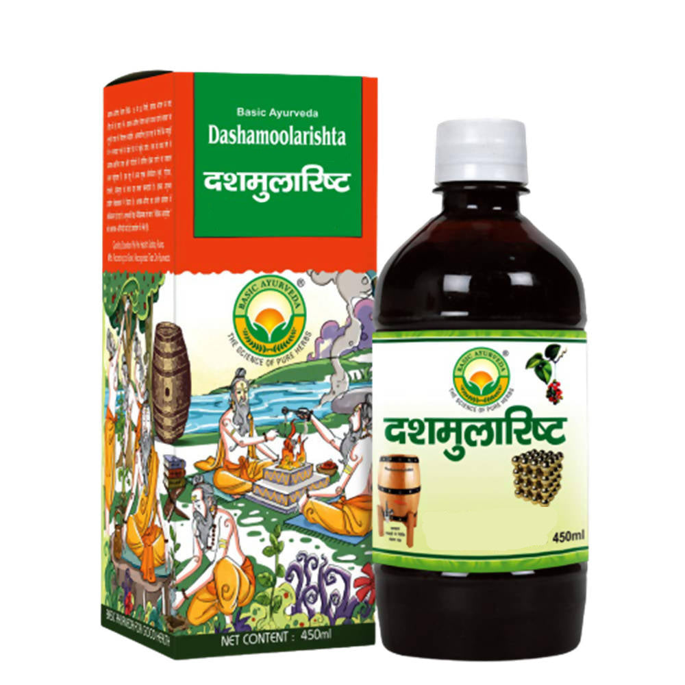 Basic Ayurveda Dashamoolarishta syrup - 450 ml