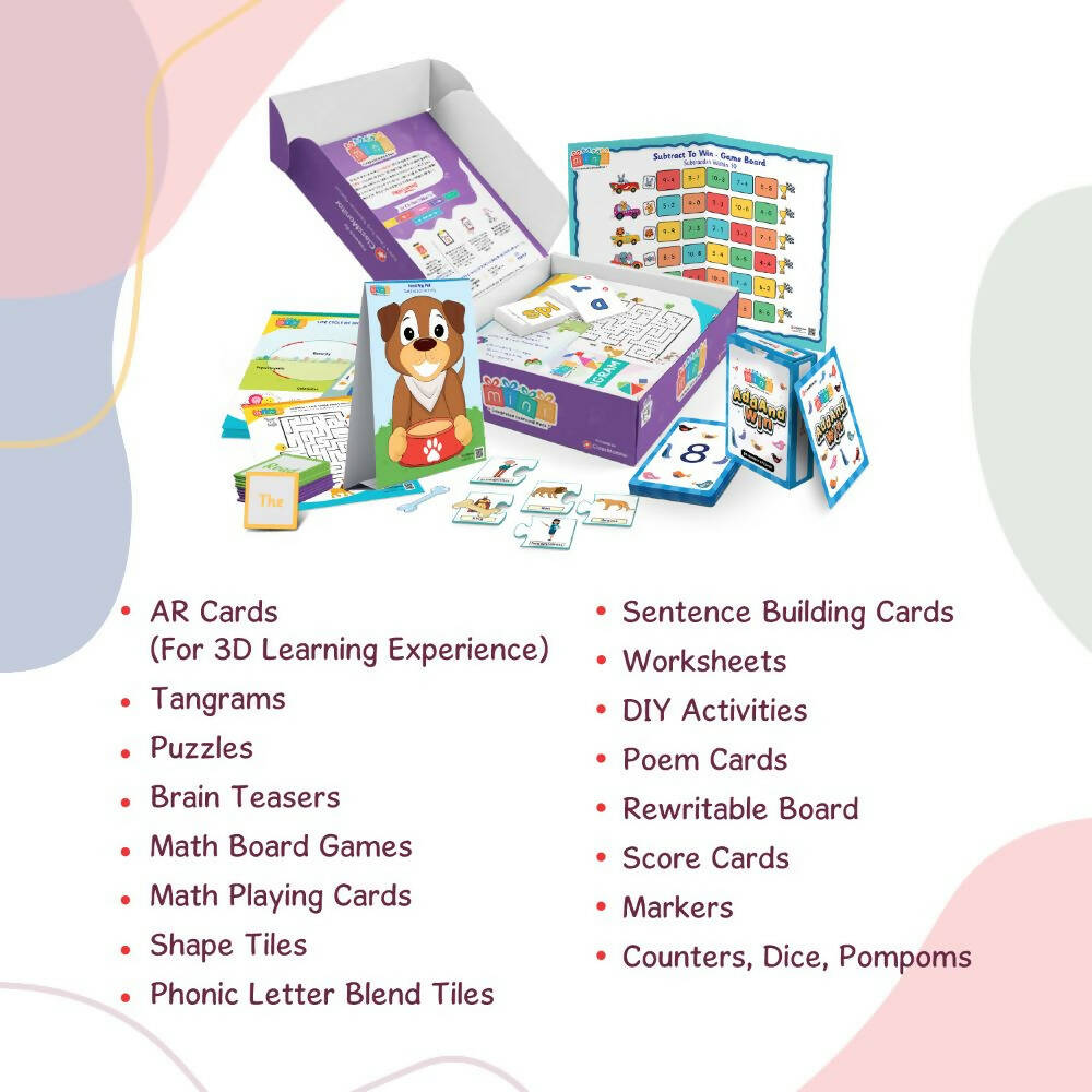 ClassMonitor Mini Learning Kit with Free Mobile App 14+ Learning & Education Topics for Preschool Learning Activities for Age 3 - 5 Years