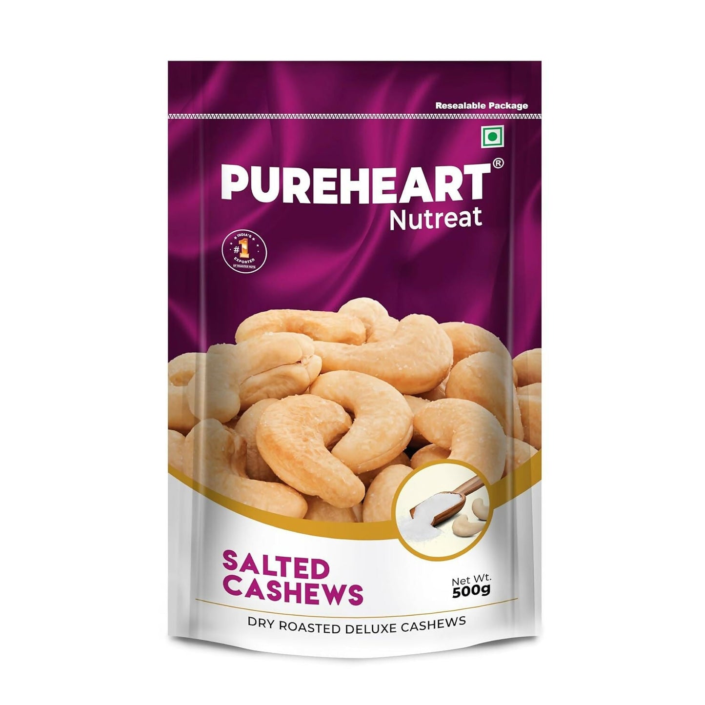 Pureheart Nutreat Roasted Salted Cashews