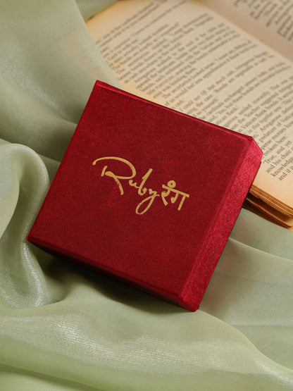 Ruby Raang Crown Leaf Hair Pin