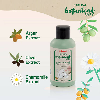 Pigeon Natural Botanical Baby Massage Oil