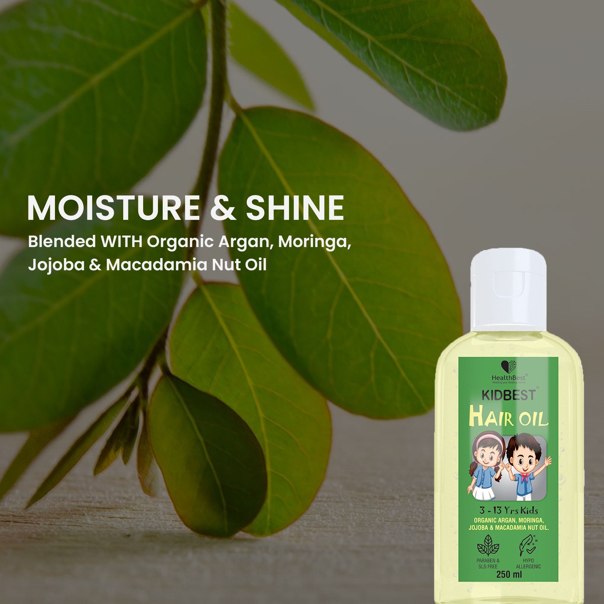 Health Best Kidbest Hair Oil for Kids - 250 ml