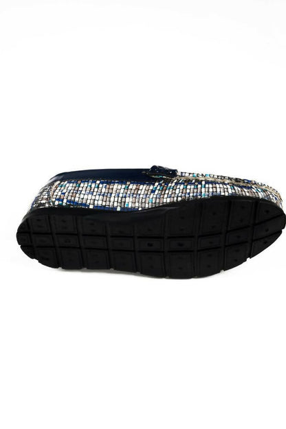 Tiny Bugs Boys Printed Slip Ons Loafers - Blue
