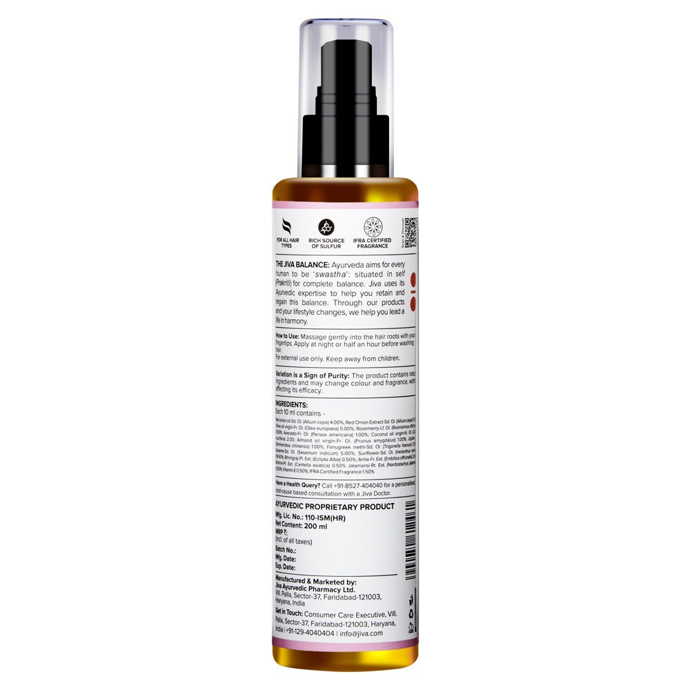 Jiva Ayurveda Onion Hair Oil