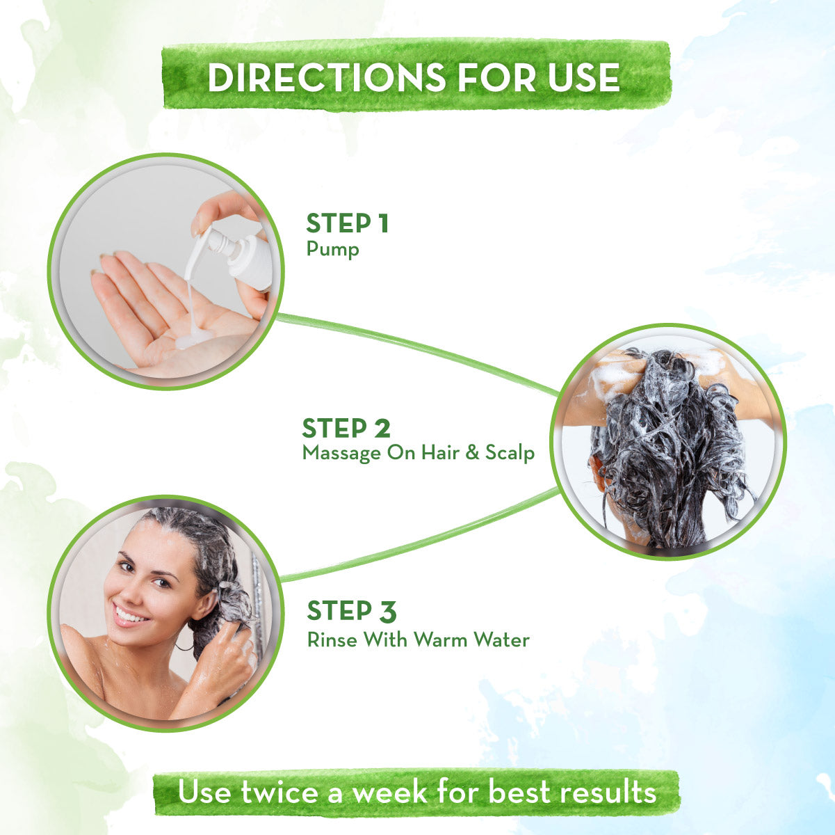 Onion Shampoo with Onion and Plant Keratin for Hair Fall Control