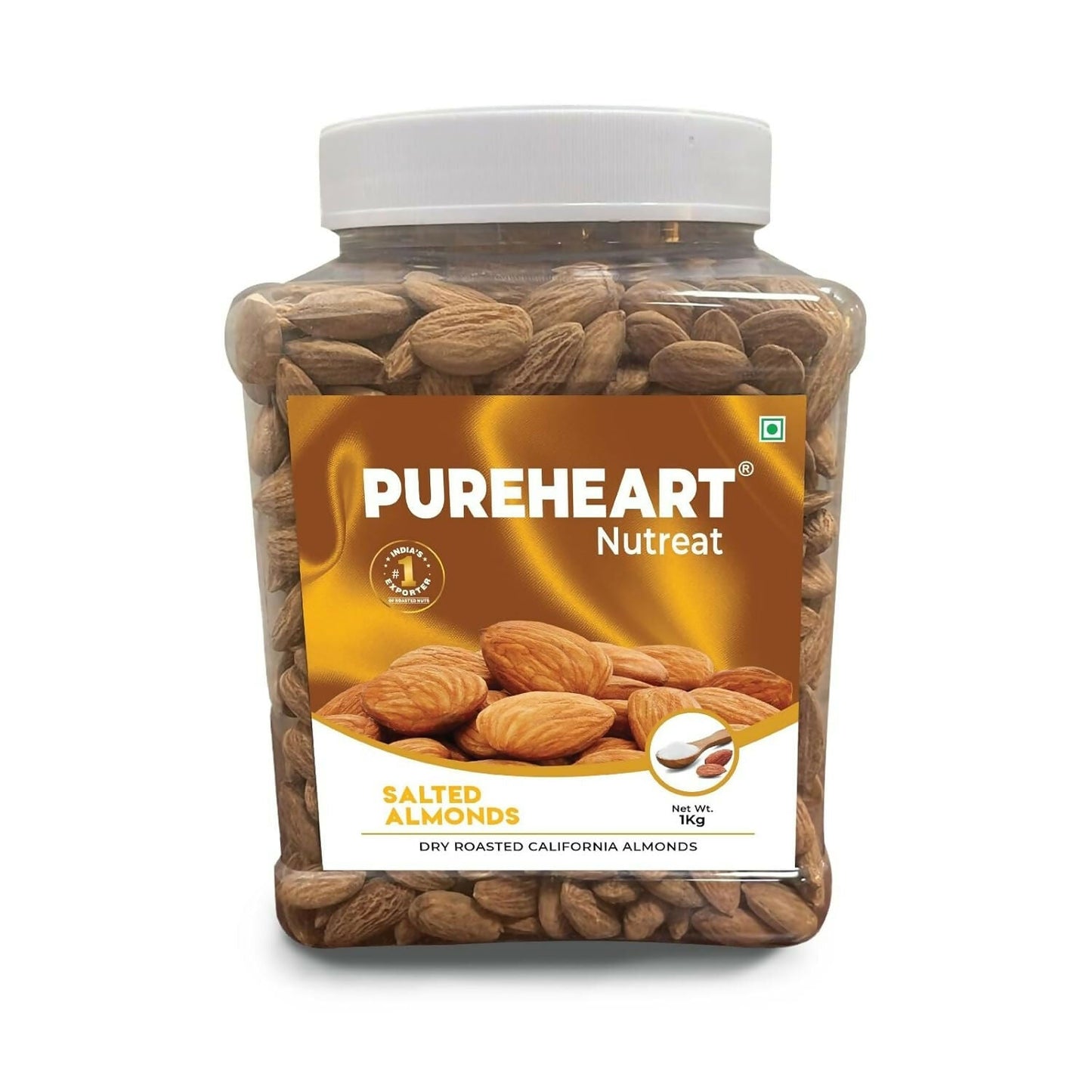 Pureheart Dry Roasted Nutreat Salted Almonds