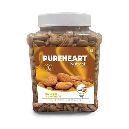 Pureheart Dry Roasted Nutreat Salted Almonds