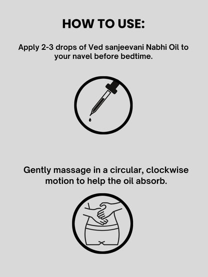 Ved Sanjeevani Nourishing Hair Care Nabhi Oil