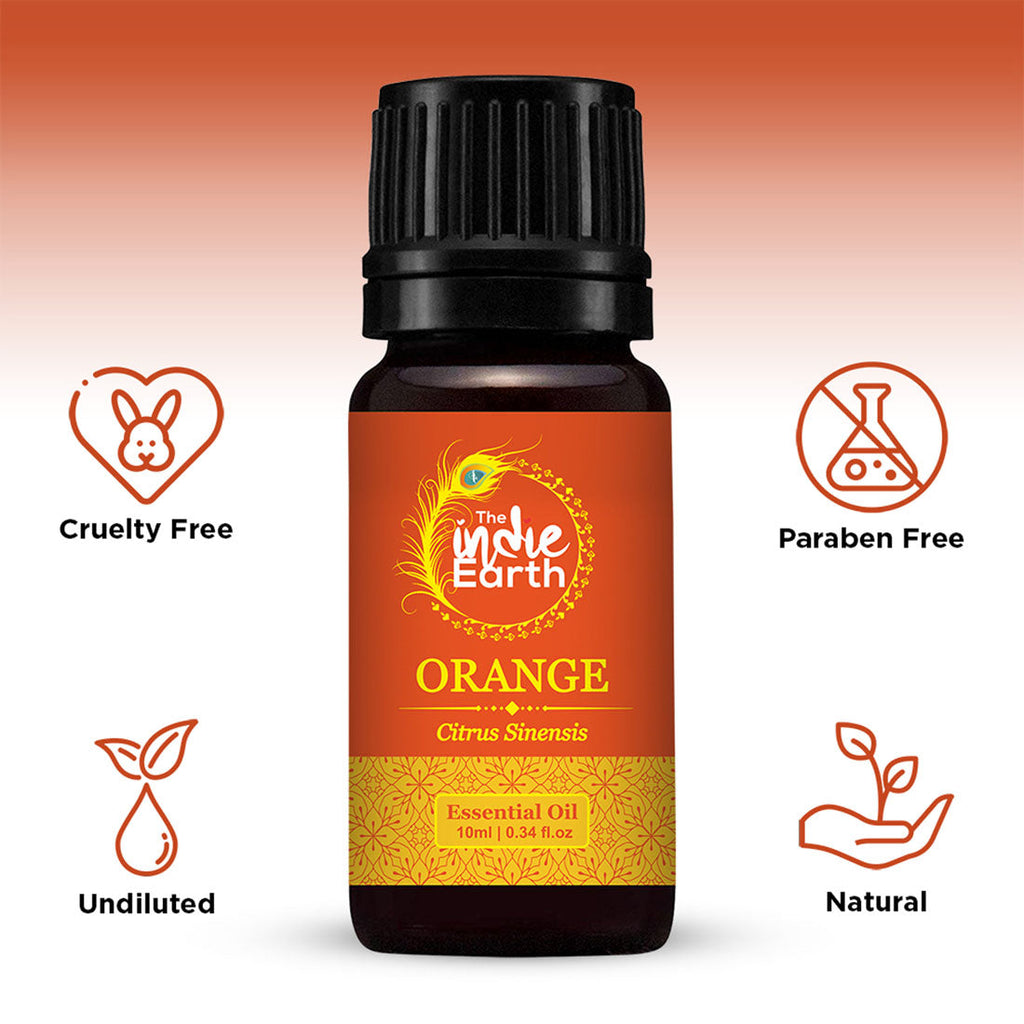 The Indie Earth Orange Essential Oil - 10 ml