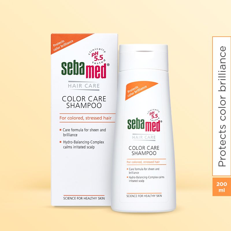 Sebamed Color Care Shampoo PH5.5 Protects shine & color brilliance - 200 ml