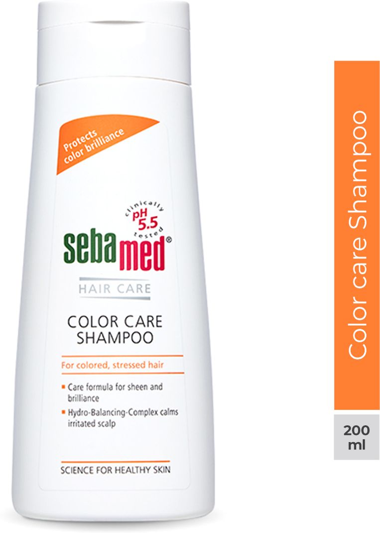 Sebamed Color Care Shampoo PH5.5 Protects shine & color brilliance - 200 ml