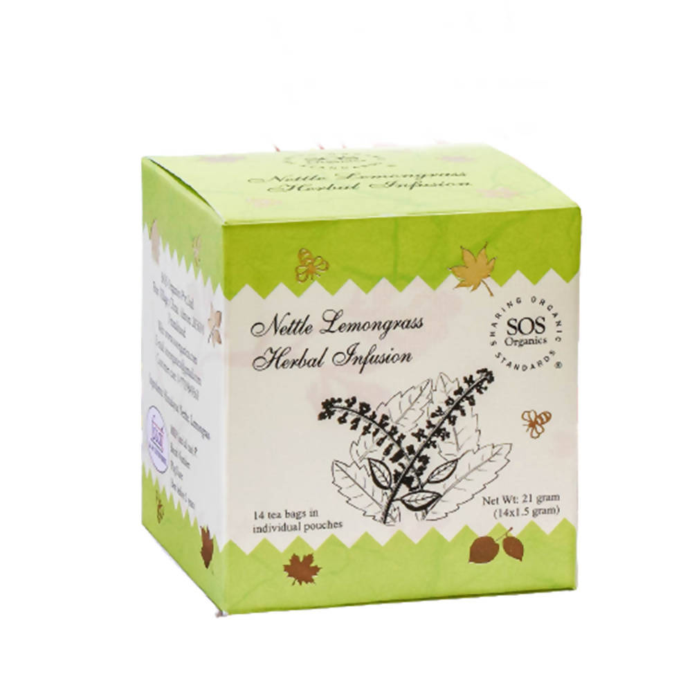SOS Organics Nettle Lemongrass Herbal Infusion