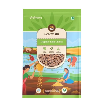 GeoSvasth Organic Kala Chana