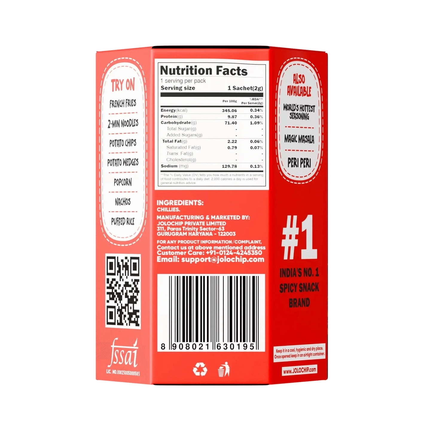 Jolospice Chilli Flakes