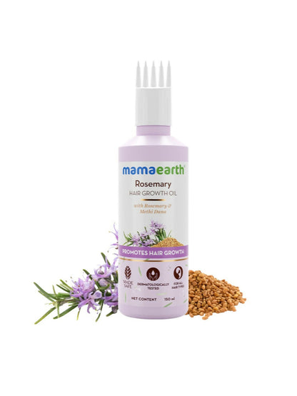 Mamaearth Rosemary Hair Growth Oil & Hair Growth Scalp Serum Combo
