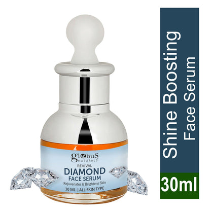 Globus Naturals Revival Diamond Shine Boosting & Anti Ageing Face Serum