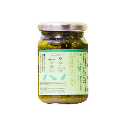 Tassyam Organics Green Chilli Pickle