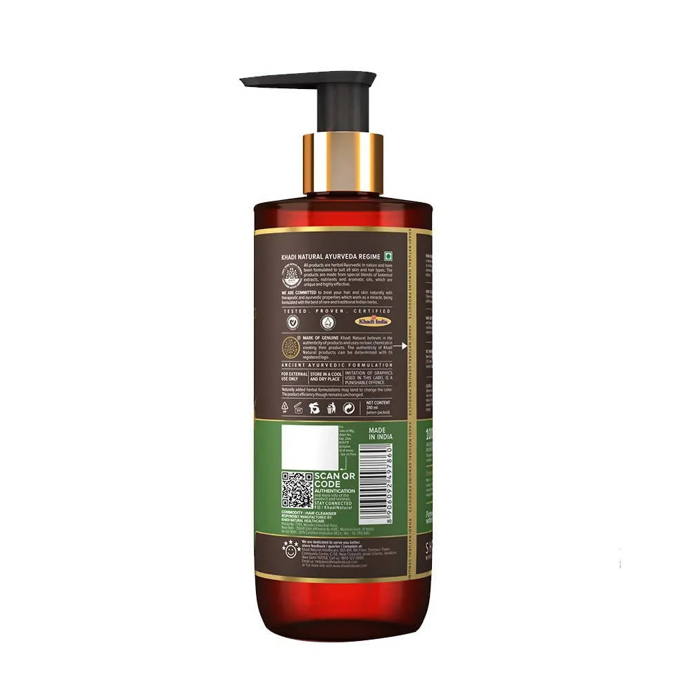 Khadi Natural Neem & Aloe Vera Hair Cleanser With Reetha & Amla - 310 ml