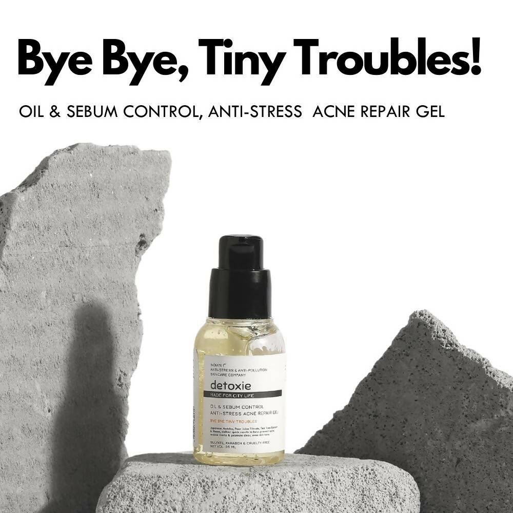 Detoxie Oil & Sebum Control Anti-Stress Acne Repair Gel - 35 ml