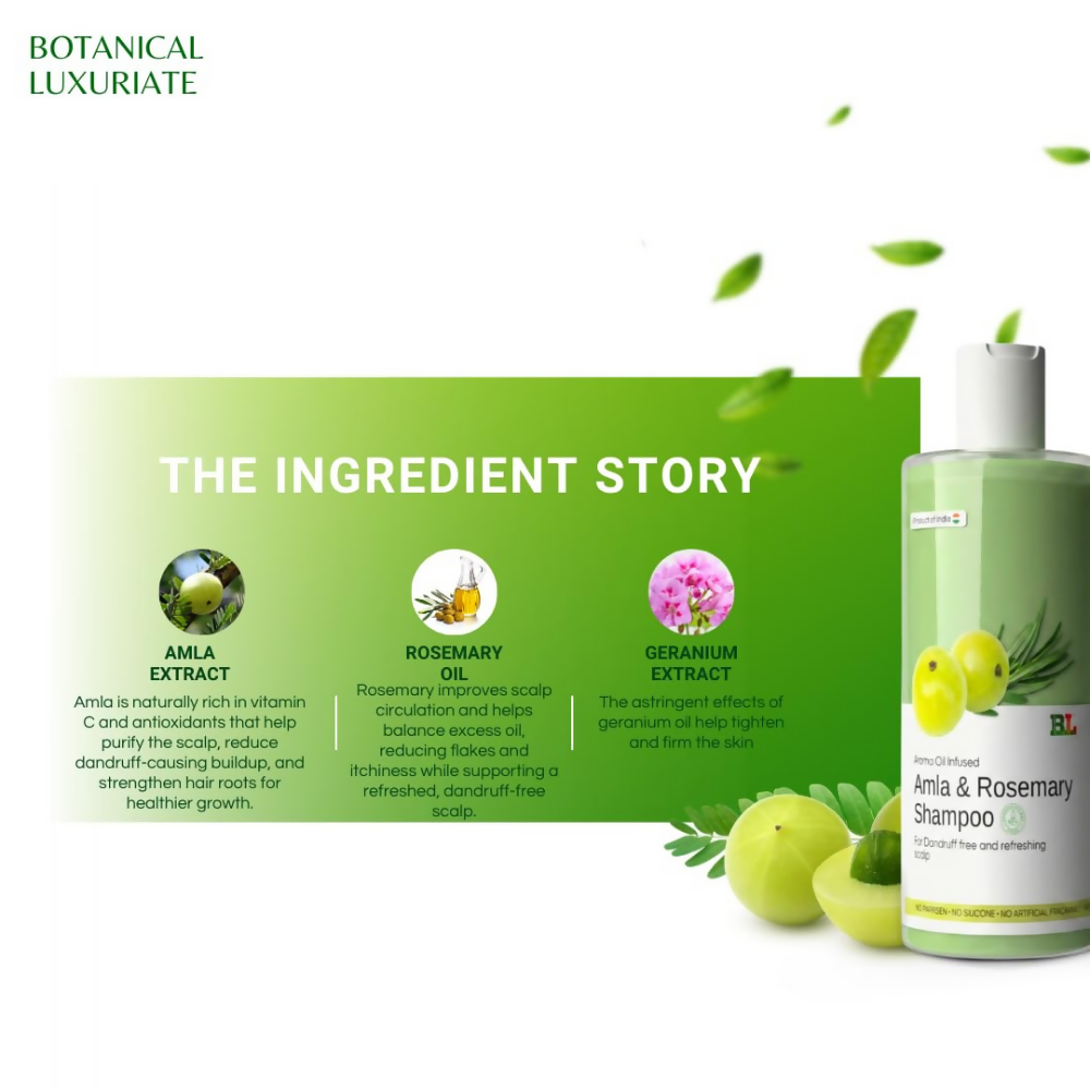 Botanical Luxuriate Amla & Rosemary Anti-Dandruff Shampoo