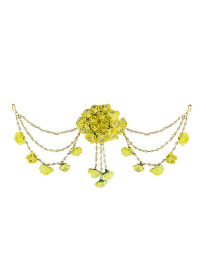 Yellow Flower Hair Accessories