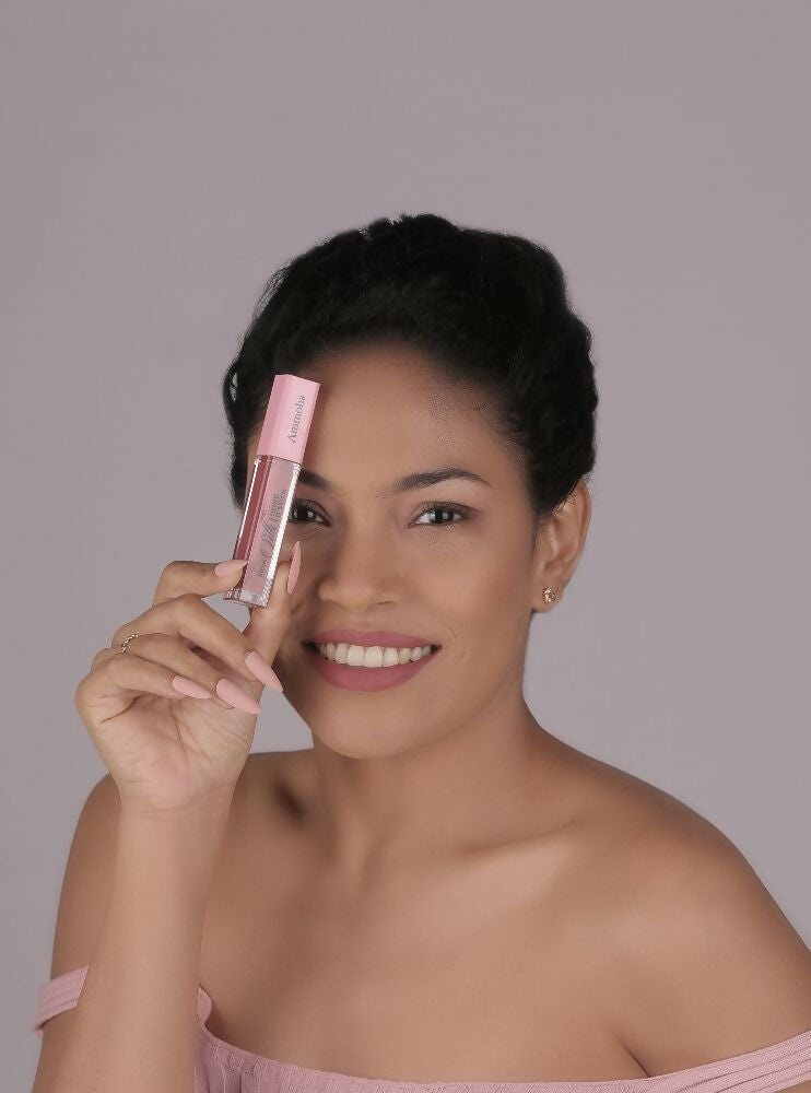 Ammoha Cosmetics Long-Lasting, Matte-Finished Plum Perfection Color Liquid Lipstick