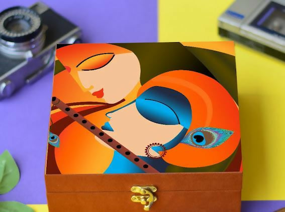 Collectibles India Wood Gift Box