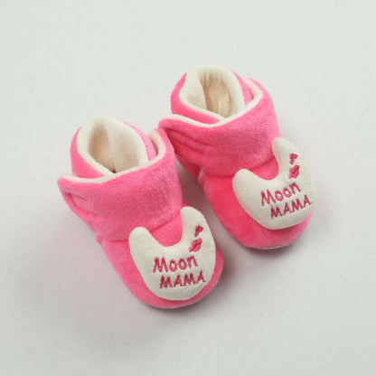 Tiny Bugs For Boys & Girls Baby Winter Booties - Pink