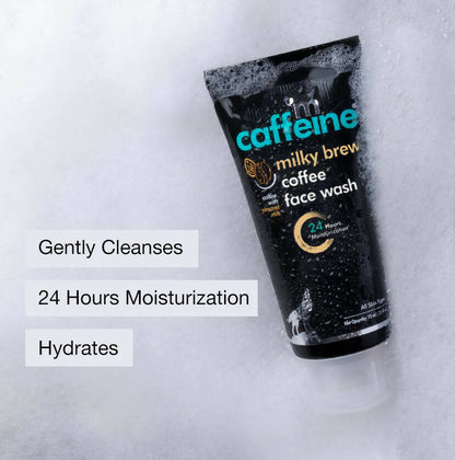 mCaffeine Milky Brew Face Wash - 75 ml