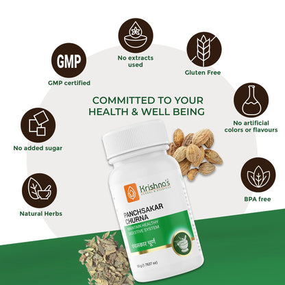 Krishna'S Herbal & Ayurveda Panchsakar Churna