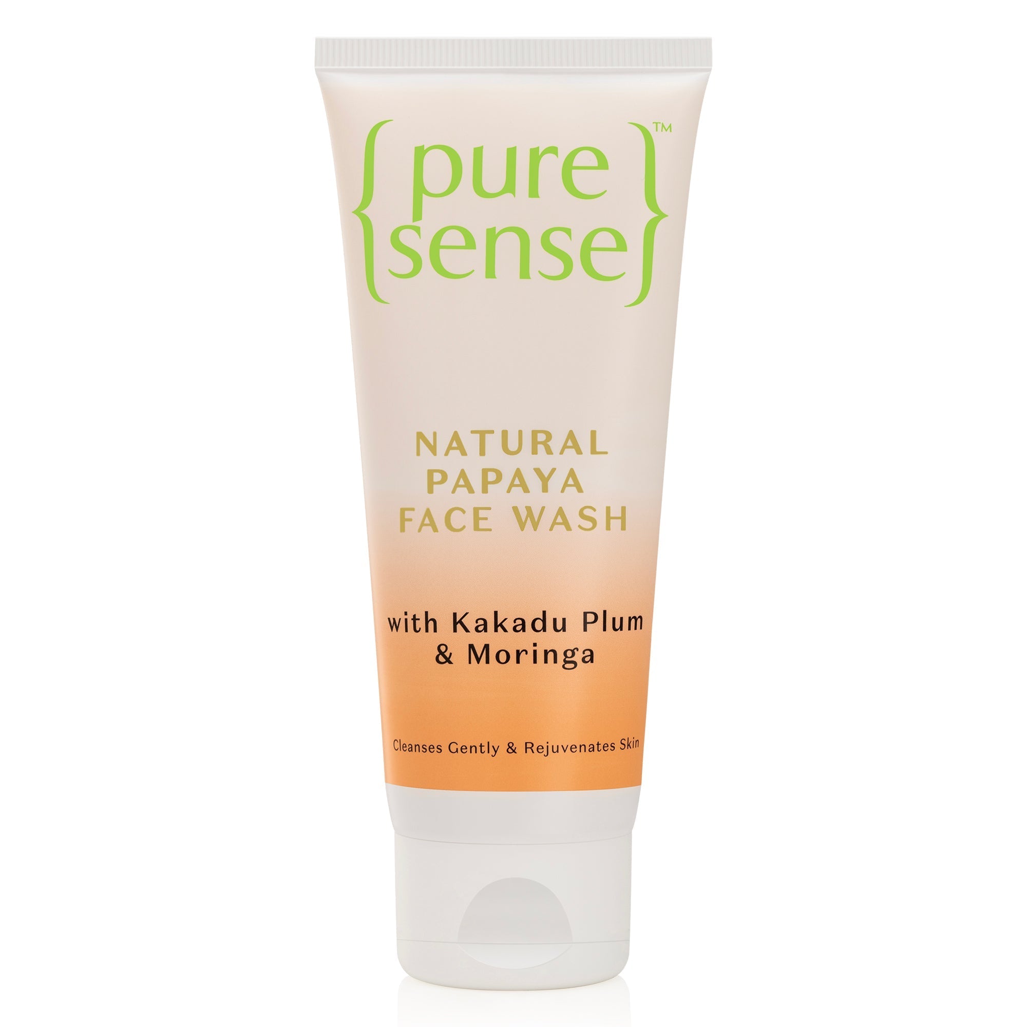 Puresense Natural Papaya Face Wash - 100 ml