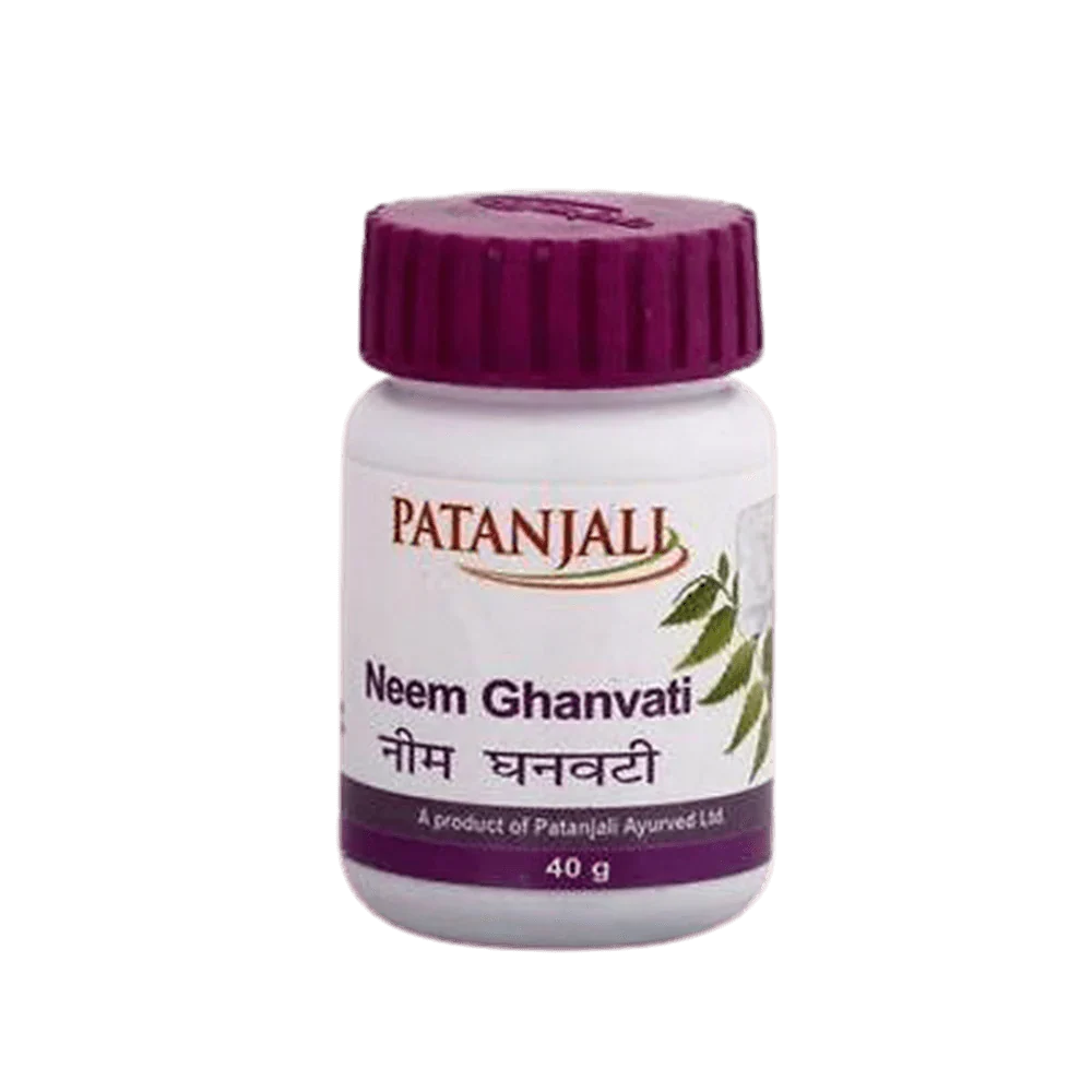 Patanjali Neem Ghan Vati -60 tabs - Pack of 1