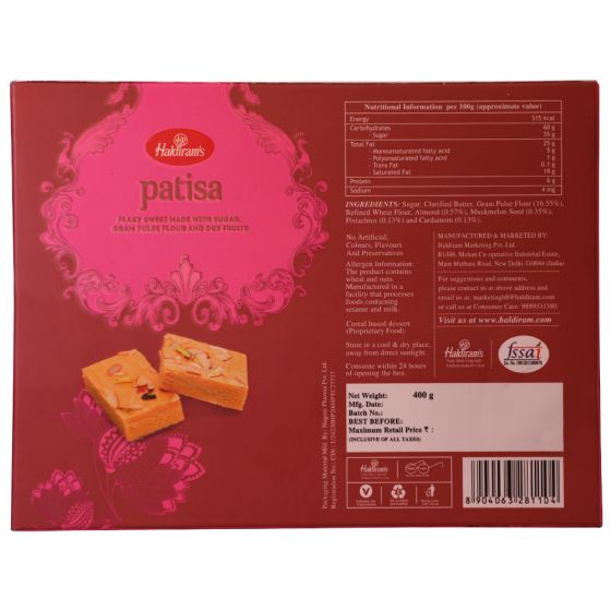 Haldiram's Patisa